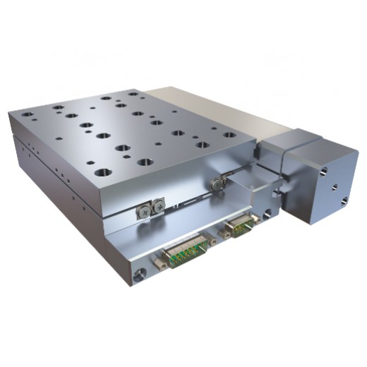 Vacuum prepared Linear stage with ball screw brushless servo drive