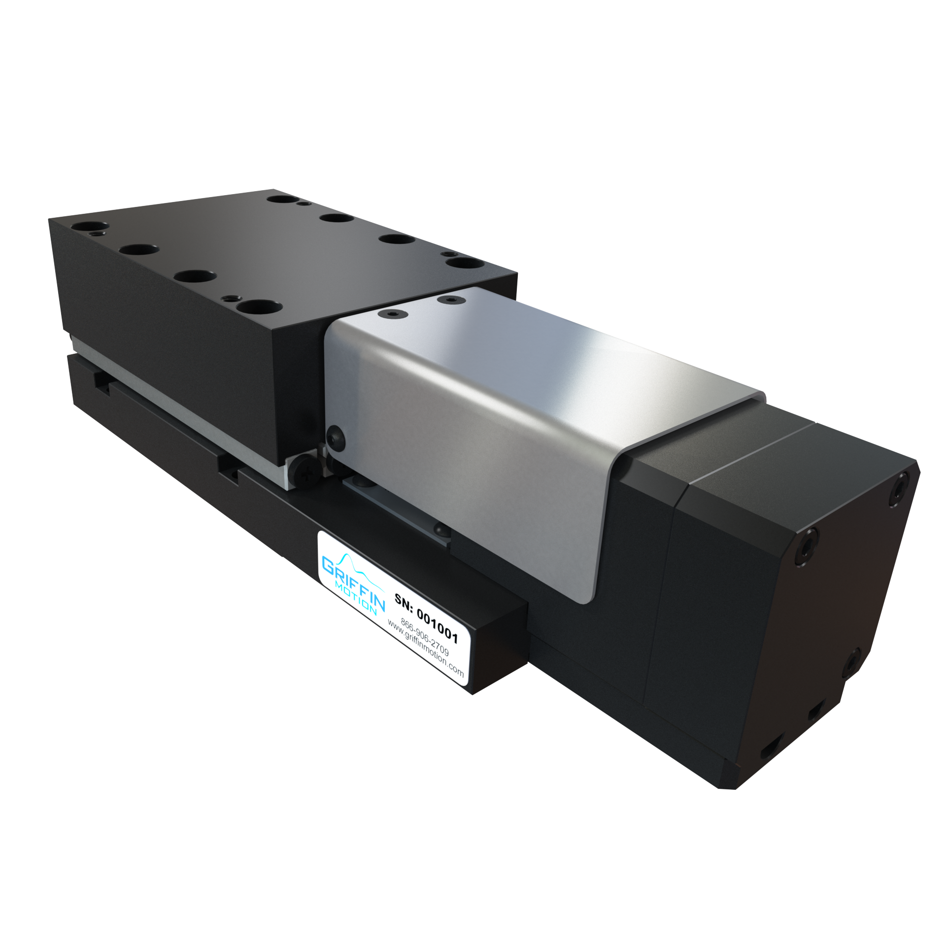 ompact high precision linear stage, crossed roller ways