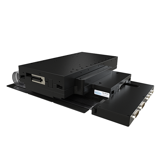 Precision XY Stage with Ironless Linear Servo Drive, Crossed Roller Ways, and Linear Encoder