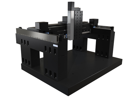 300x300x150mm XZY gantry motion systems built for high duty and long life automation with micron level positioning.